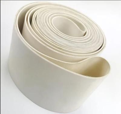 White Food Grade Silicone Conveyor Belt for Food Industry