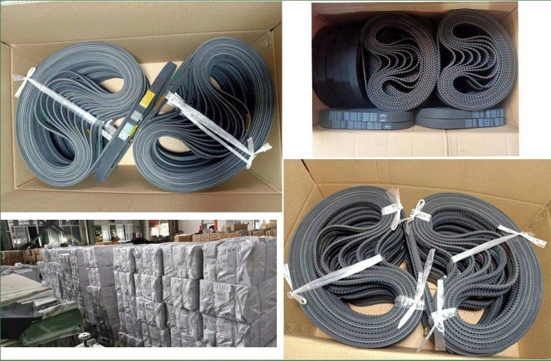 PU Timing Belt 50mm with Steel Wire for Transmission and for Animal Feed Mini Process