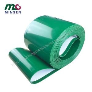 Green Edge Banding PVC/PU/Pvk Light Industrial Conveyor/Transmission Belting/Belt for Material Transfer