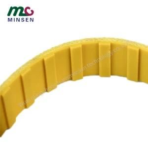 Factory High Performance Yellow Straight Stripe Inclined Conveyor Belt