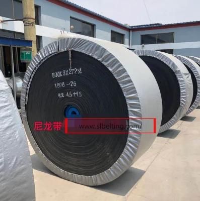 flexible Black Rubber Conveyor Belt for Grinder