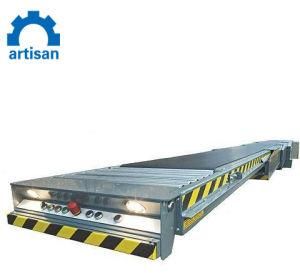 4 Section 18.6 Meters Mobile Conveyor for Truck Loading