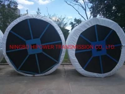 High Quality Anti Fire Burning Resistant Ep Polyester Rubber Conveyor Belt for Steel Factory