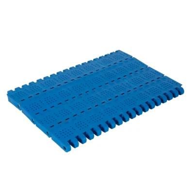 Opb Open Hole Flat Top Modular Plastic Belt for Fish Industry