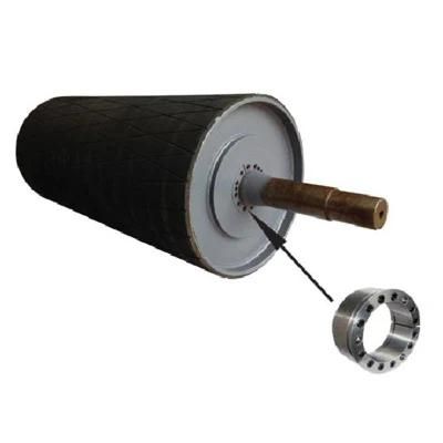Mining Conveyor Rubber Drum Pulley Exported Cage Pulley with SGS