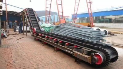 Top Sale 50kg Bags Loading Mobile Hopper Belt Conveyor Machine with Counter Price for Sand Concrete