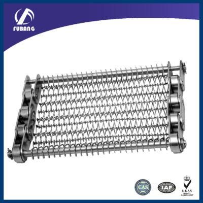Flexible Spiral Wire Mesh Belt Wire Mesh Conveyor Belt for Frozen Food Machinery
