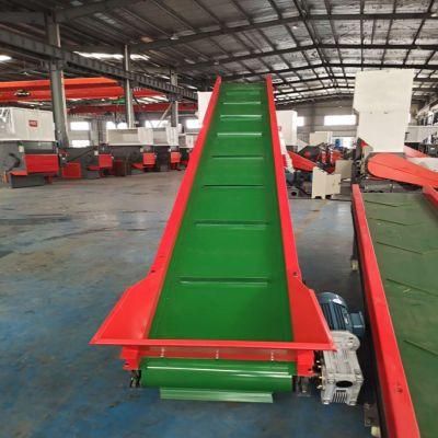 Industrial Transfer Green PVC Belt Conveyor
