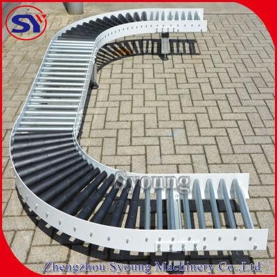 Circular Rolling Motorised Conveyor Roller for Loading Pallet Basket