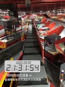 High Speed Conveyor Cross Belt Sorting System for Express Parcels
