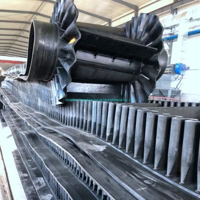 Cement Conveyor Equipment Used Corrugated Sidewall Conveyor Rubber Belting