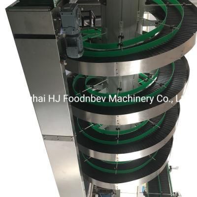 Food &Beverage Production Assembly Line Modular Belt Screw Conveyor