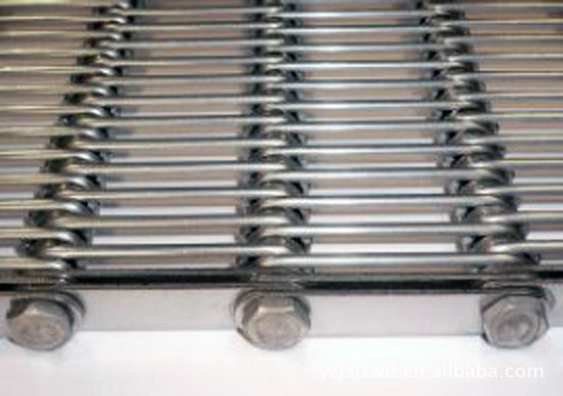 Eye Link Conveyor Belt with Under Welded Wire Spacing
