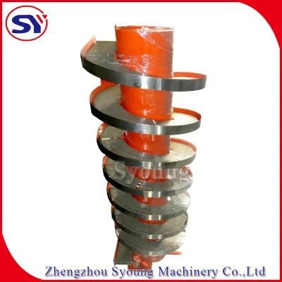 Vertical Transport Helical Screw Conveyor Supplier for Bottle Cans Jars