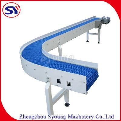 Food Grade Blue PU Belt Sorting Conveyor for E-Commerce Distribution