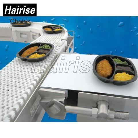 Hairise Custom Modular Belt Turning Type Conveyor for Transmission Wtih ISO& CE &FDA Certificate Used for Package & Logistic Industry