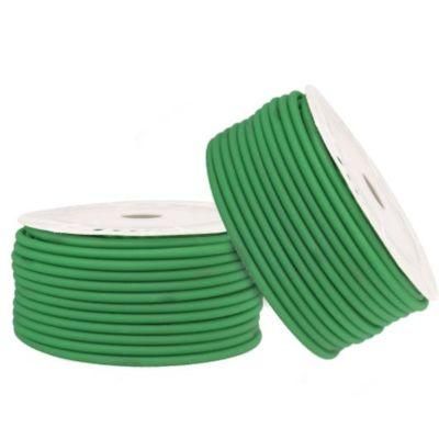 Easy Connection Green PU Round Belts in Rolls