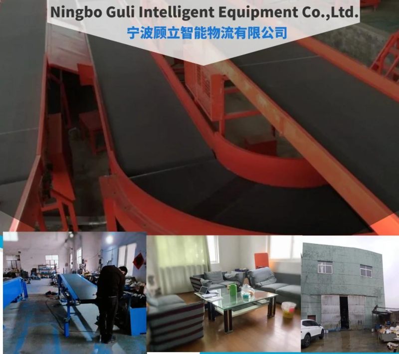 Truck Loading Conveyor Combine with Flexible Skate Wheel Conveyor