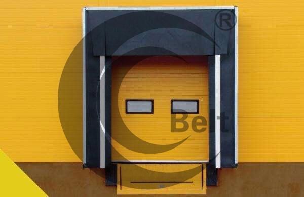 PVC conveyor belt dock shelter/seal for Industrial gate