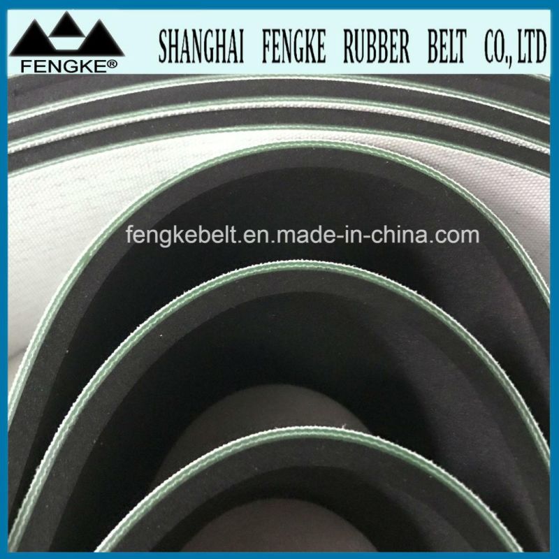 Black Sponge Coating PVC Flat Belts