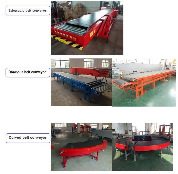 Truck Loading and Unloading Telescopic Belt Conveyor