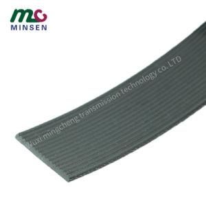 Manufacturers Black Straight Stripe Conveyor Belt Wear - Resistant Longitudinal Deep Groove Conveyor Belt