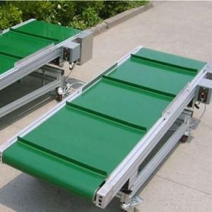 Food Grade Mini PVC Rubber Flat Small Inclined Belt Conveyor