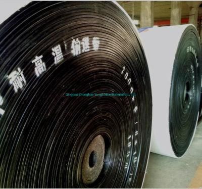 Huge Inclination Downward Flat Rubber Conveyor Belt for Sugar Mill