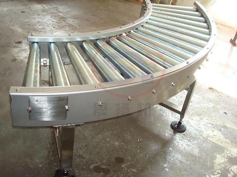 Light Duty Galvanized Steel Cross Pallet Roller Conveyor with Best Price