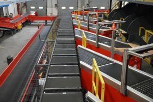 Linear Cross Belt Sorting Equipment High-Speed Linear Cross Belt Sorting Conveyor