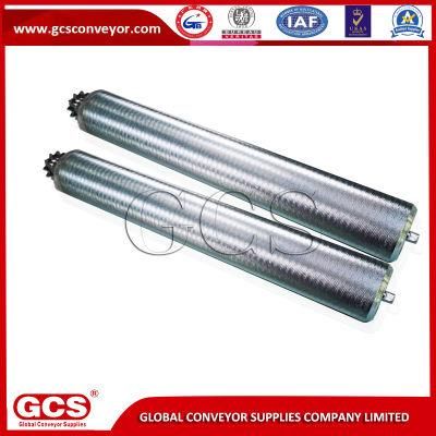 Gravity Roller with Embossing Pattern for Light Duty Conveyor