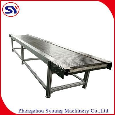 Horizontal Carbon Steel Plate Scraper Belt Conveyor Price
