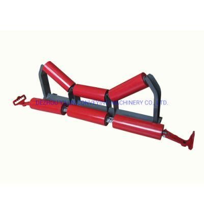 Conveyor Carrying Steel Roller Idler Set with Brackets for Cement and Coal Industry