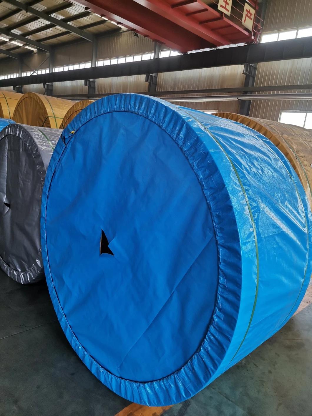 Rubber Fabric Polyester Ep/Nn/Ee/Piw DIN Industrial Heat/Tear/Wear/Fire Resistant Conveyor Belt for Bulk Material Handling