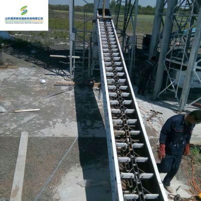 2022 Hot Sale Factory Customized High Quality and Strengh Galvanized Steel Silos Widely Used Tubular Pipe Grain Drag Chain Conveyor