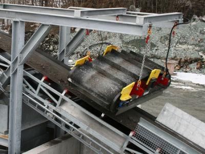 Overband Suspend Permanent Magnetic Separator for Ore Coal Mining Without Belt