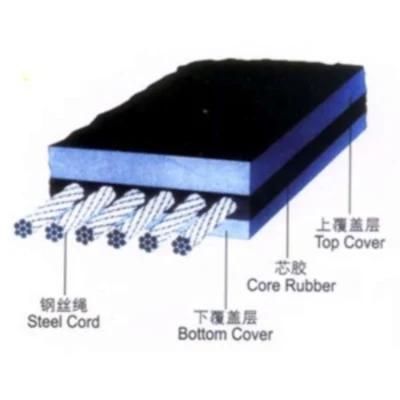 St630 Steel Cord Conveyor Belt Rubber Conveyor Belt Heavy Conveyor Belt