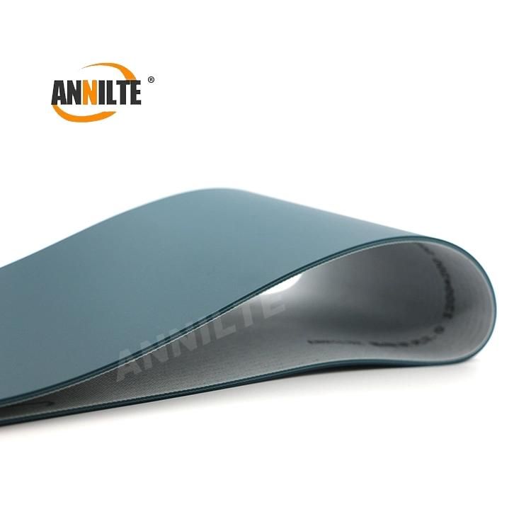 Annilte Factory Manufacturers Black Green Industrial PVC Conveyor Belt