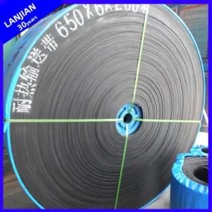 650mm Rubber Heat Resistant Conveyor Belt with Cheap Price