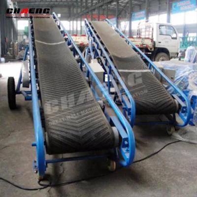 Mine, Stone, Sand Cement Fabric Nylon Black Rubber Conveyor Belt / Belt Conveyor