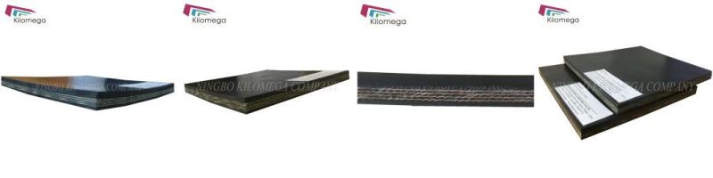 High Strength Smooth Rubber Conveyor Belts for Bulk Materials Loading