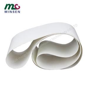 Manufacturers Supply 2.0 White Glossy PU Conveyor Belt Circular Food Conveyor Belt Industrial Belt Belt