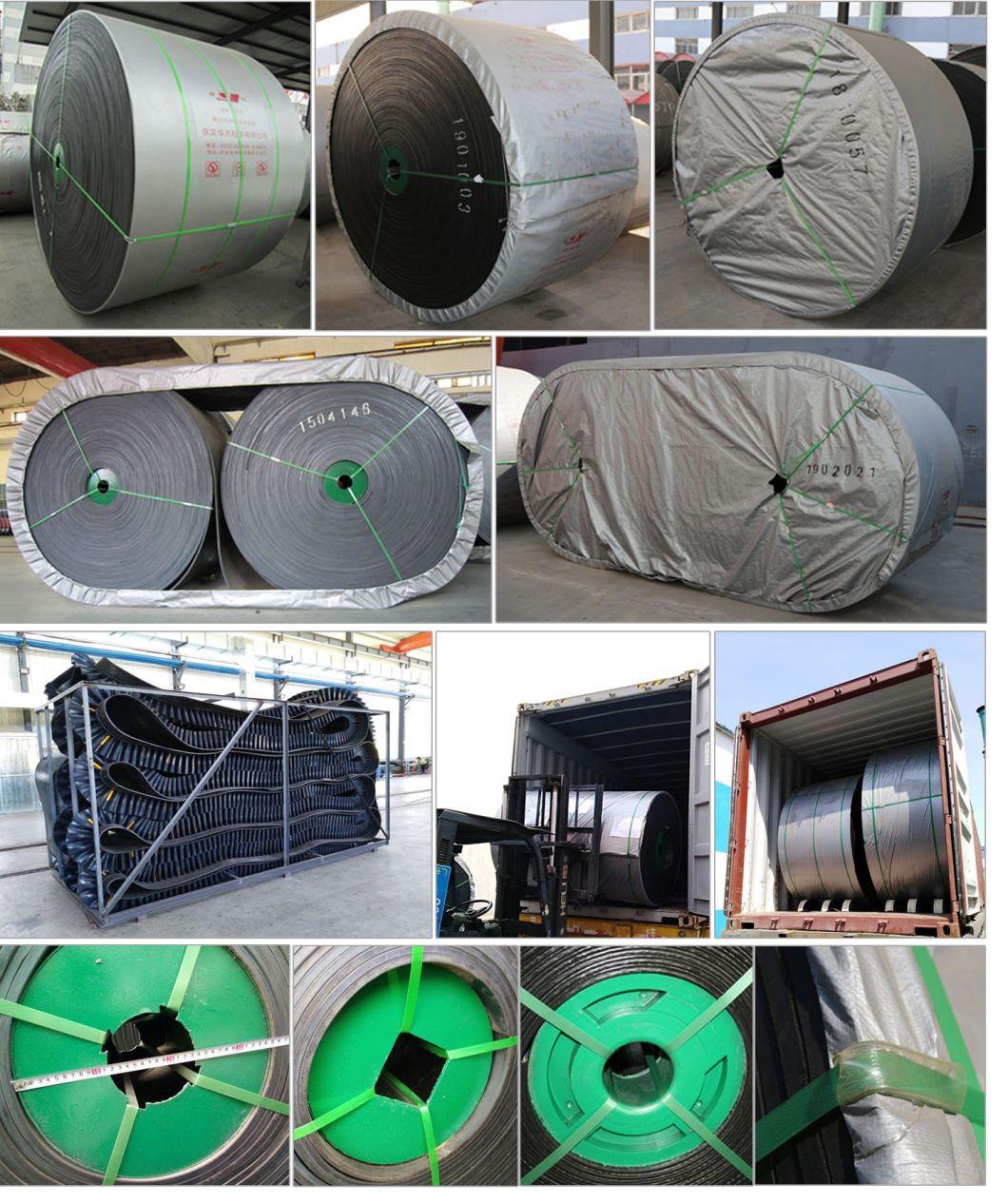 Quality Assured Transmission Belt, Nylon Fabric Rubber Conveyor Belt System