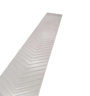 Food Grade Anti Slip Chevron/Herringbone PVC/PU Conveyor Belt