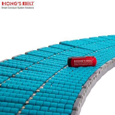 HS-Lbp882m-K750 Plastic Chain Conveyor Belt Table Top Chain