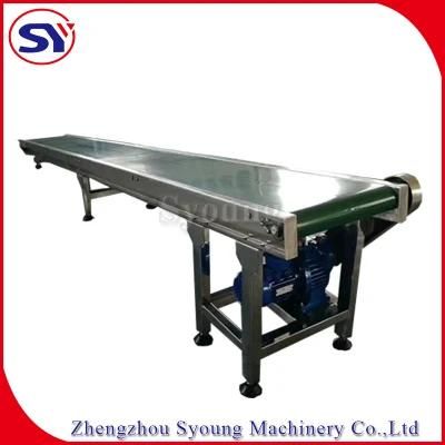 Conveyor Solutions PVC/Rubber Flat Belt Conveyor Transport Equipment