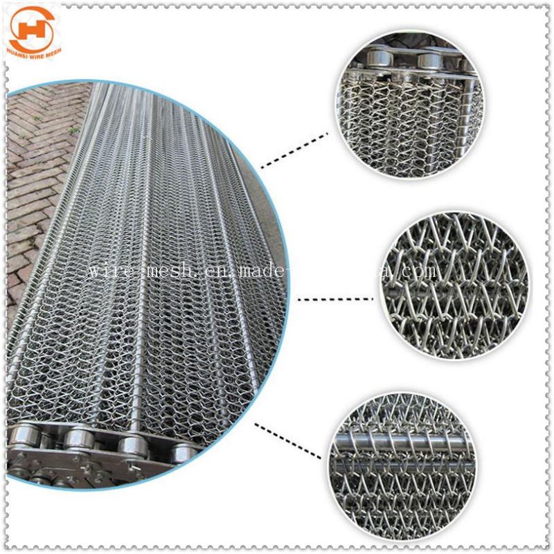 Stainless Steel Chain Metal Wire Mesh Conveyor Belt for Oven