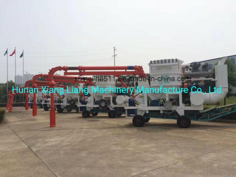 Transport New Xiangliang Brand Gran Pump Mobile Pneumatic Grain Unloader