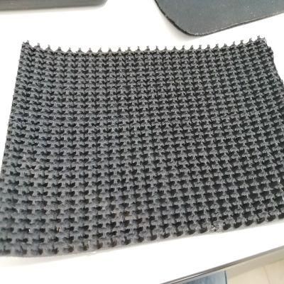 Customized Heat-Resistant and Wear-Resistant Rough Top Rubber Conveyor Belt Rubber Conveyor Belt with Tread