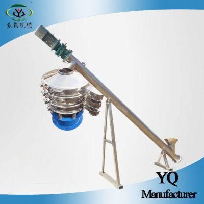 Stainless Steel Inclined Hopper Screw Conveyor for Feeding Spice Powder